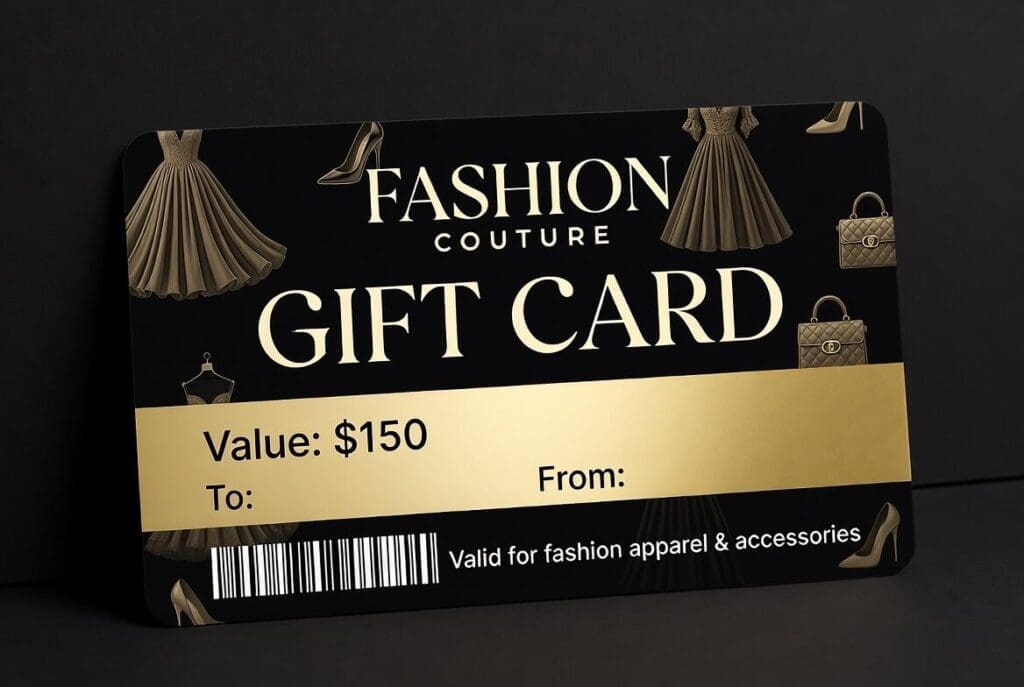 fashion gift card